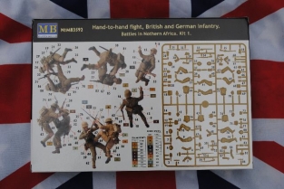 Master Box MB3592 Hand-to-hand Fight British and German Infantry. Battle